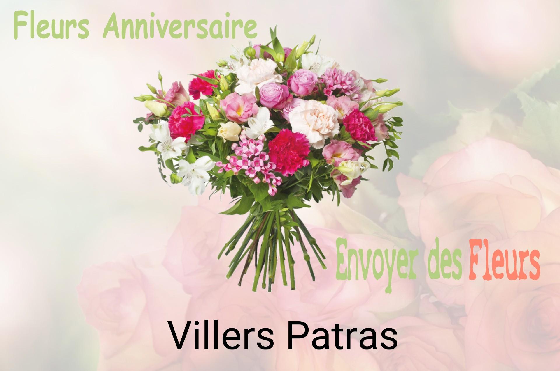 Bouquet de fleurs d’anniversaire livré à Villers-Patras